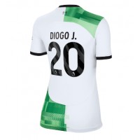 Liverpool Diogo Jota #20 Bortatröja Kvinnor 2023-24 Korta ärmar